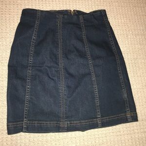 Free People Modern Femme Mini Skirt